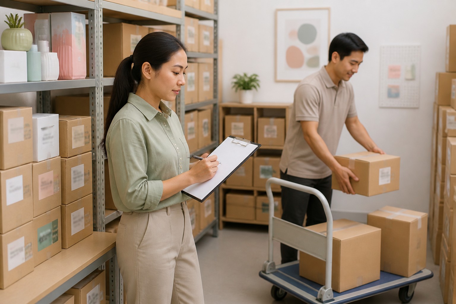 Stok Barang Online Membantu Sinkronisasi Cabang Lebih Cepat